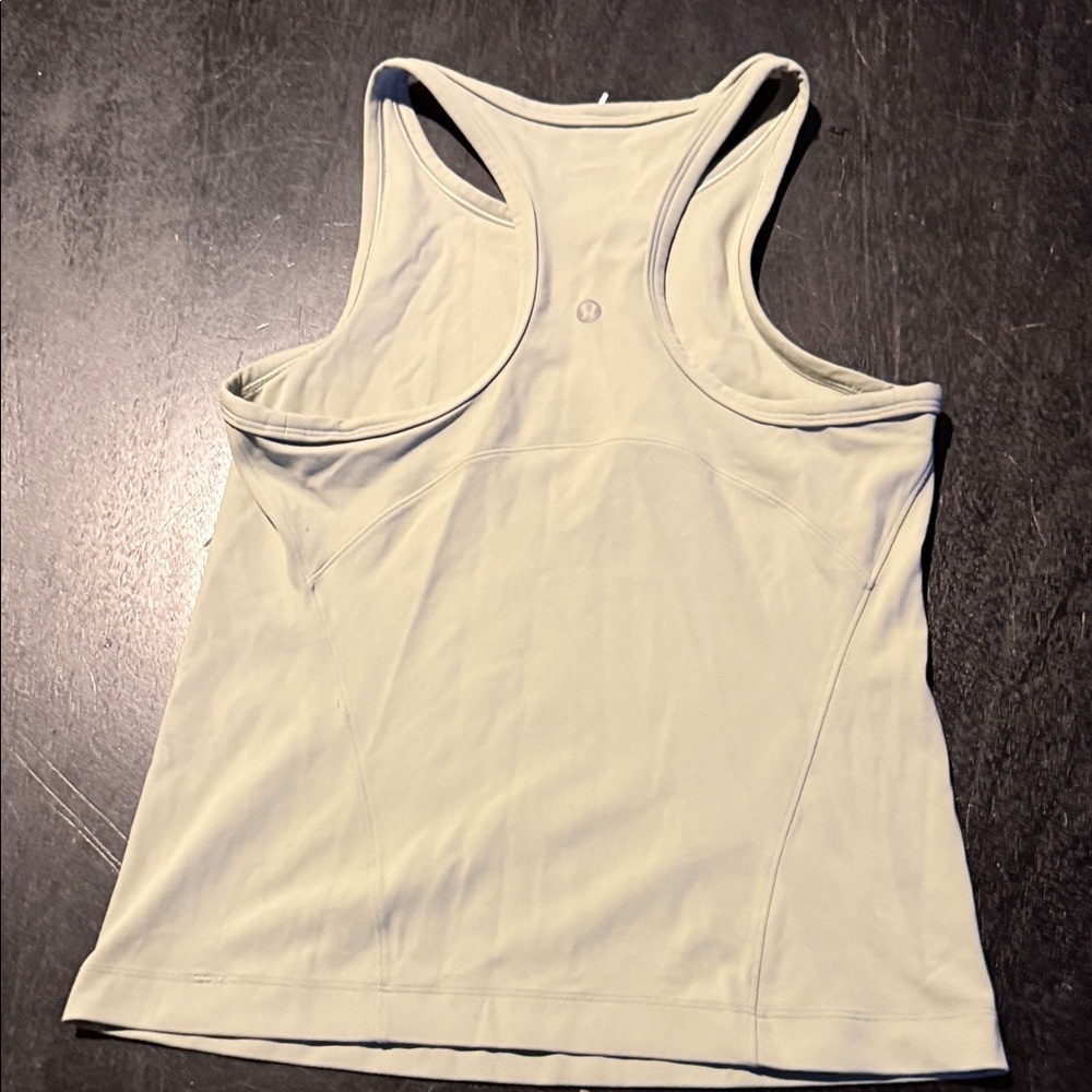 Lululemon Women’s Performance Racerback Tank Top - Cream size 10 - Picture 5 of 5